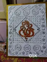 Painting lippan art ganesh ji painting