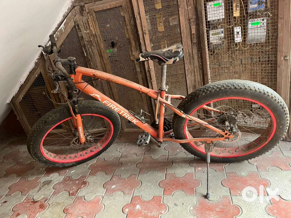 Fat tyre bicycle