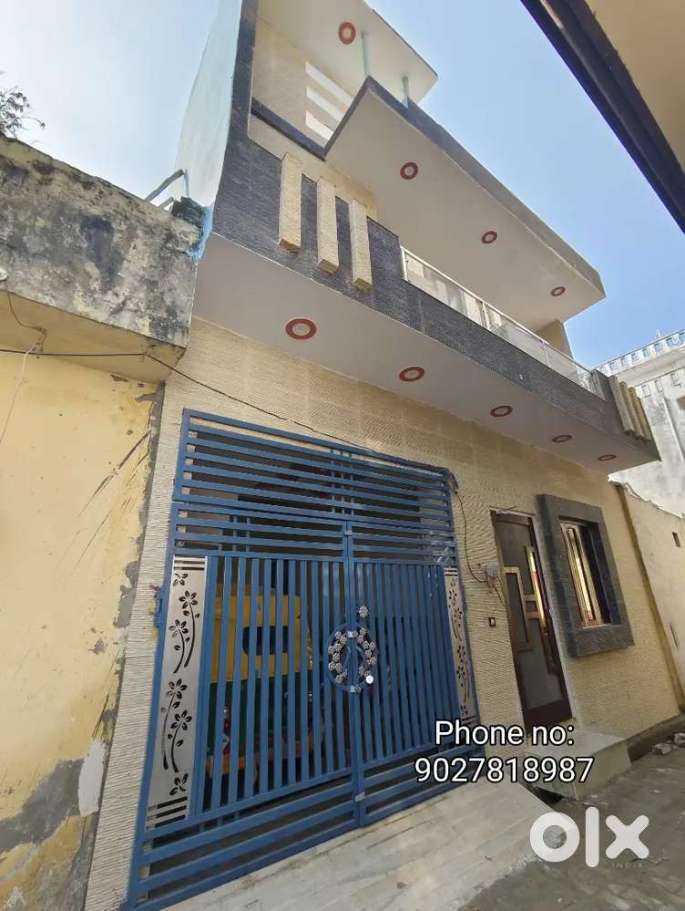 100 gj k mkan bank colony, khushalpur m bikau ha..