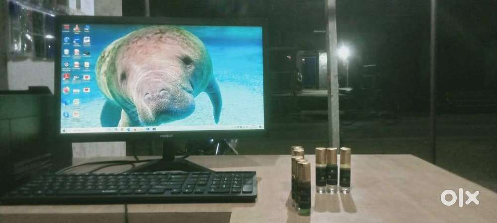 frontec cpu and moniter  and epson L3560 PRNTER