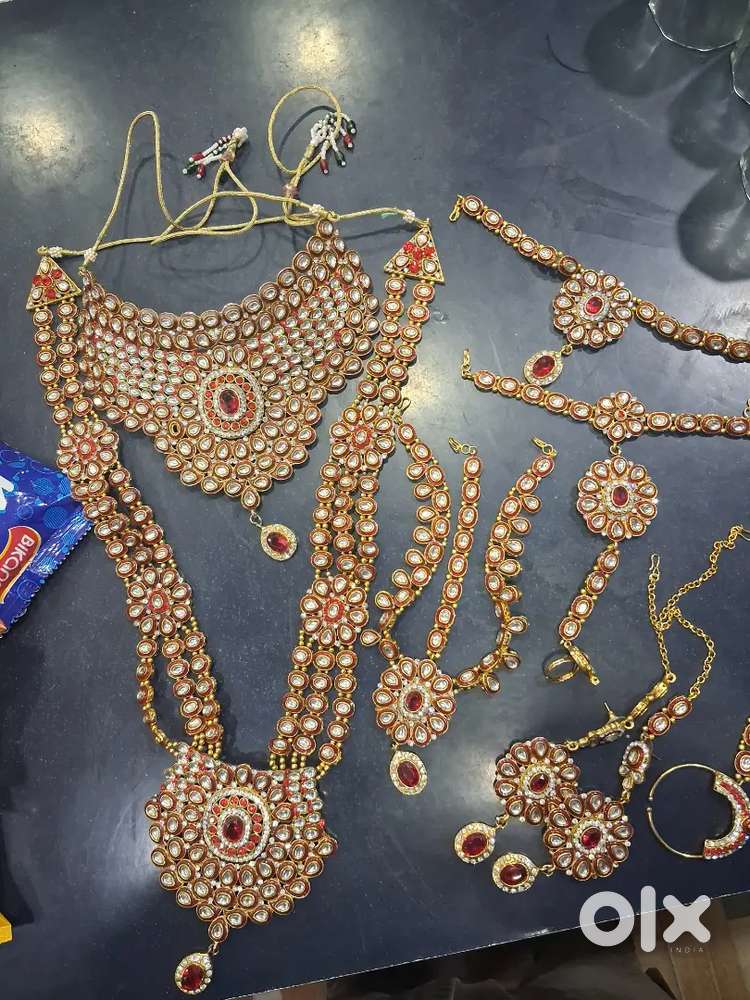 Latest bridal set red colour