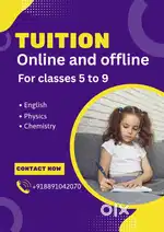 TUITION FOR CLASSES 5 TO 10 ONLINE AND OFFLINE