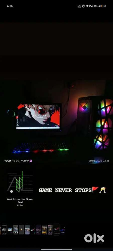 GAMING PC WITH I5 3570K 8GB DDR3 RAM 2GB DDR5  graphics card