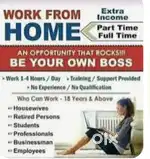 Weekly part time jobs at home