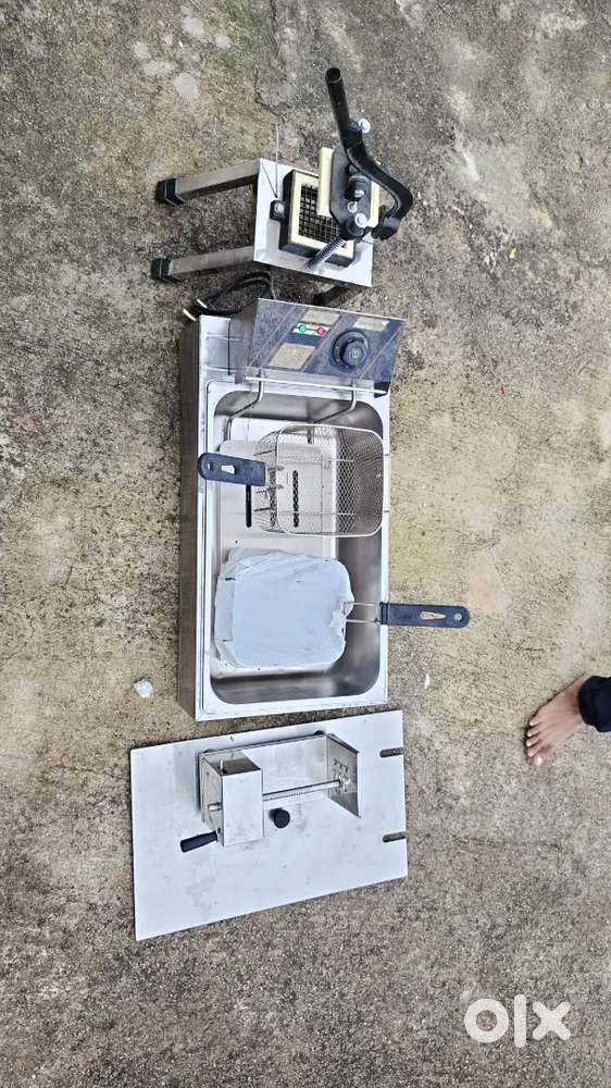 French fries cutter electric oil Store