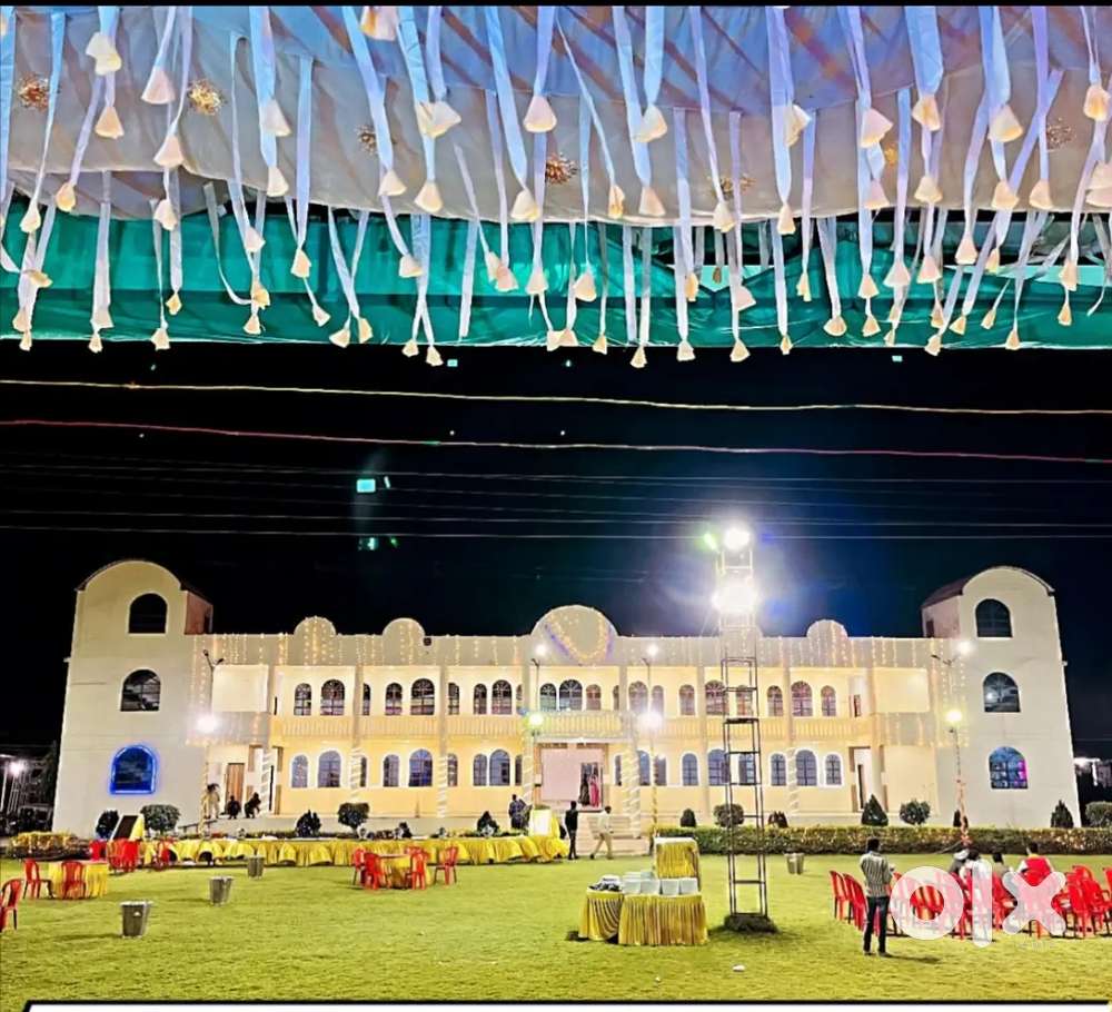 Shriram marriage garden and resort  Total area = 3 एकड़ = 3 x 4