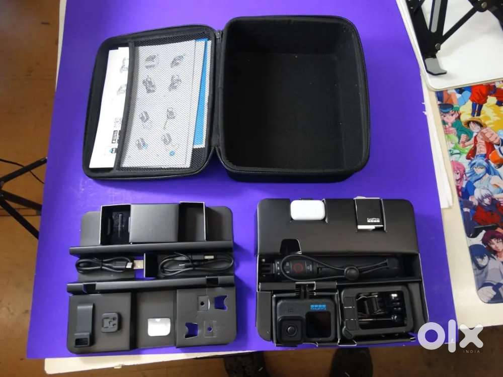 GoPro Hero 12 Black 4K UHD Camera – Media Set with Pro Accessories