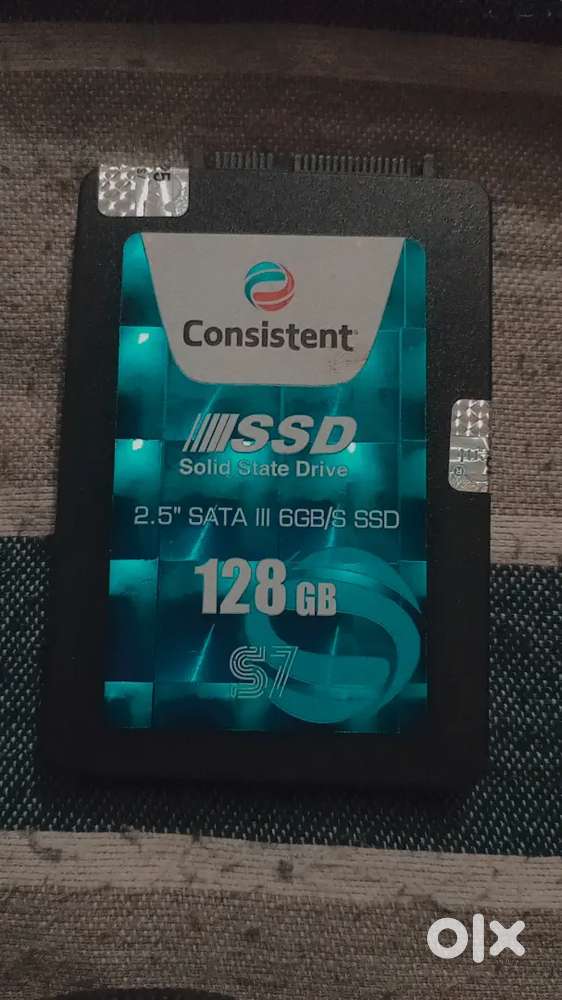 Upgrade your system with a Consistent 128GB Solid State Drive (SSD