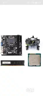 Brand new DDR3 8gb Ram,i5 3570,h61 mother board,intel processor cooler