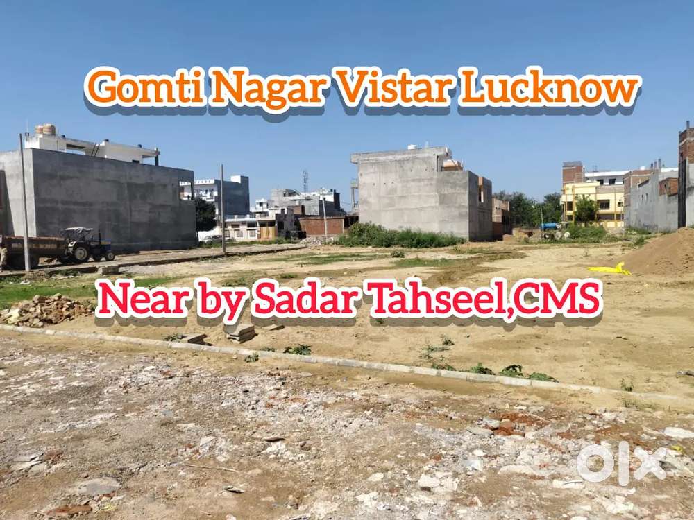 Gomti Nagar Vistar sector 5 me plots le