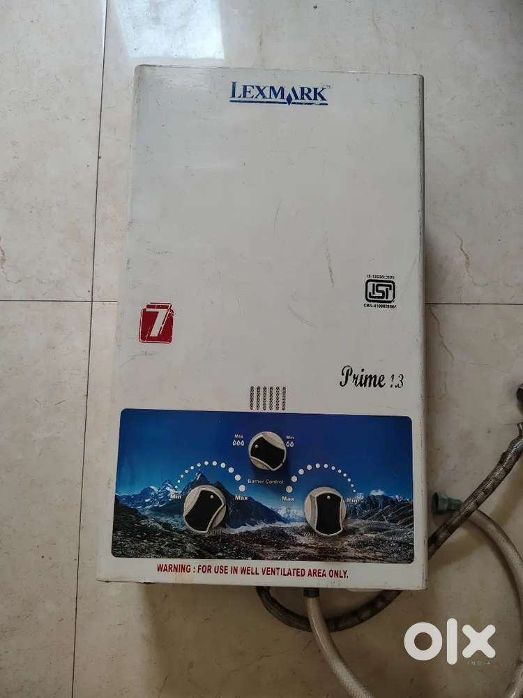 Very nice working gas gyser