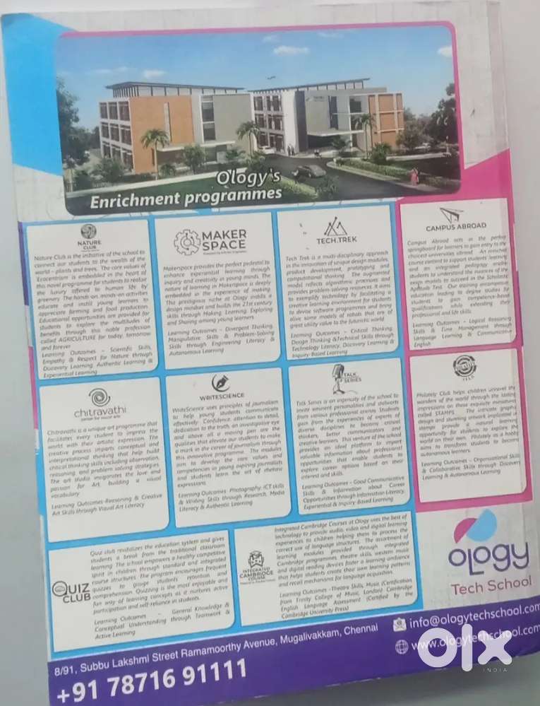 Ology tech Mugalivakkam