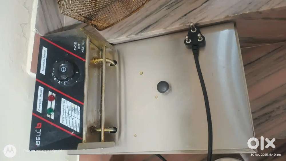 Deep fryer 6 litre stainless steel