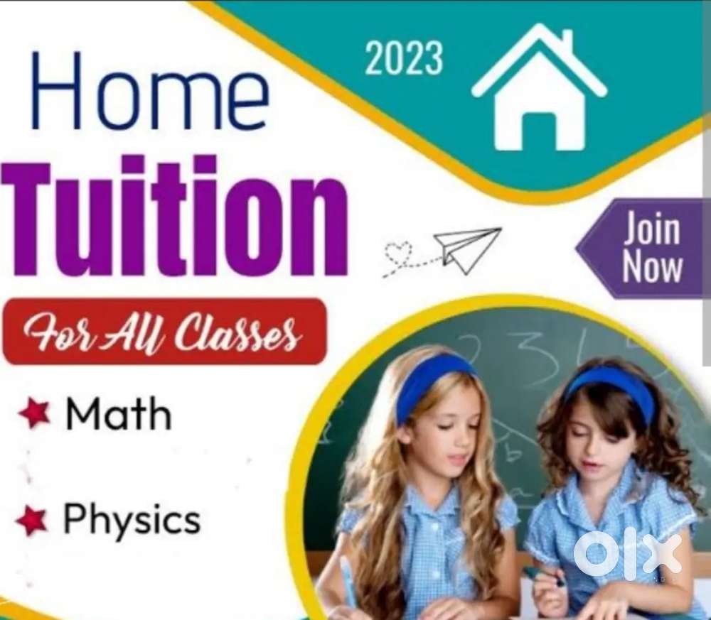 Maths and physics tuition from class 4 to class 12