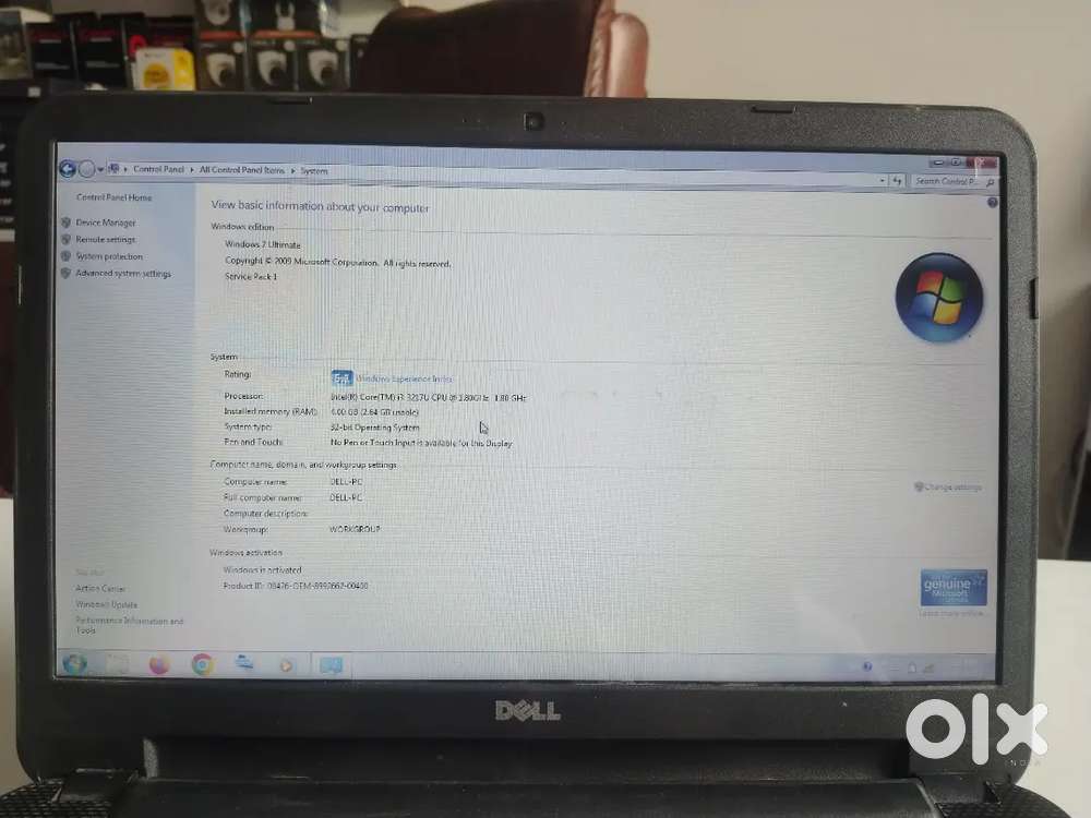 Dell Laptop Inspiron 3521