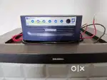 Inverter+ battery+trolley 1 year old