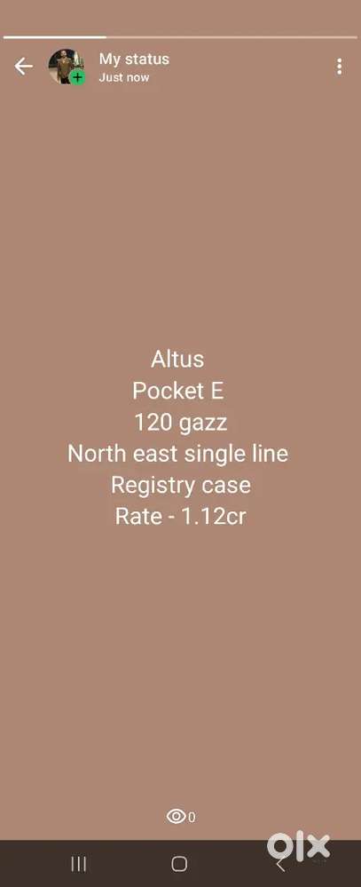 120  sqyd plot Altus New Chd