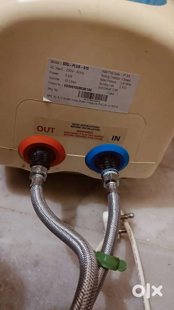 AO Smith geyser 15 L