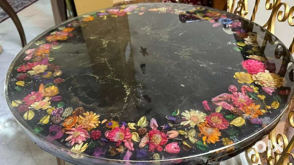 Coffee table resinart imported