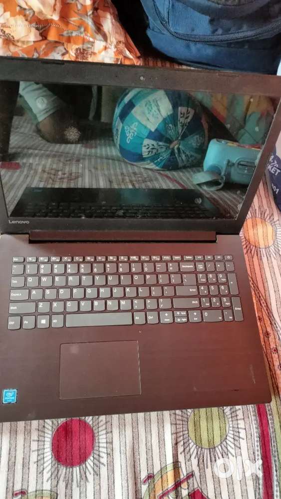 “Used laptop, well-maintained and not working fine.”