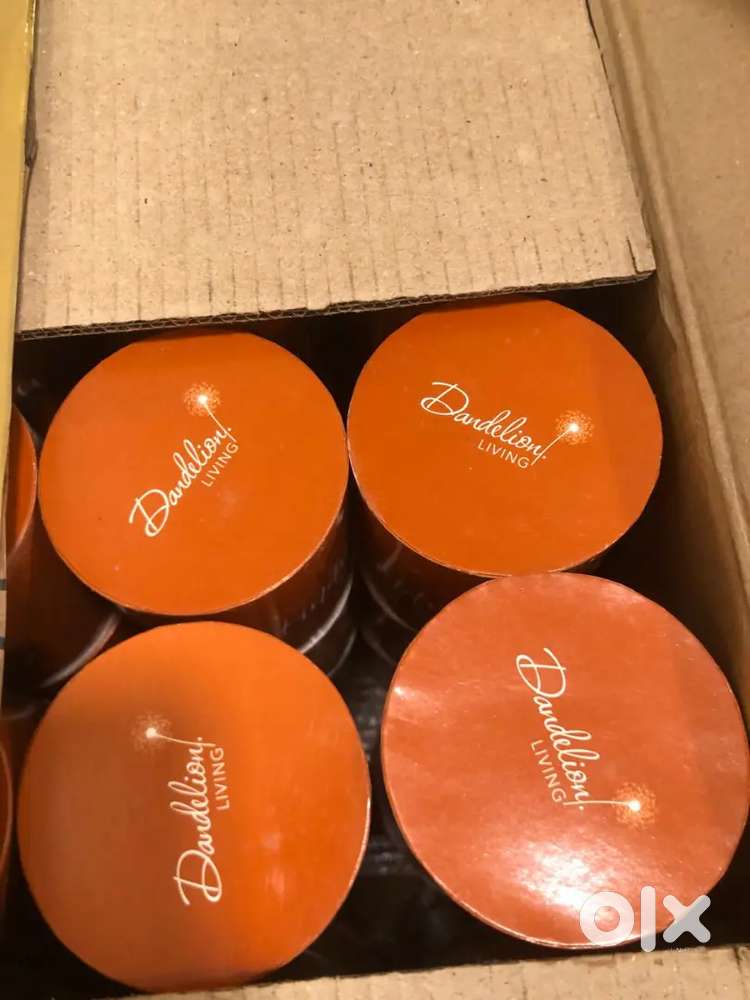 Multicolored Frosted Glass Jars for Candle Making