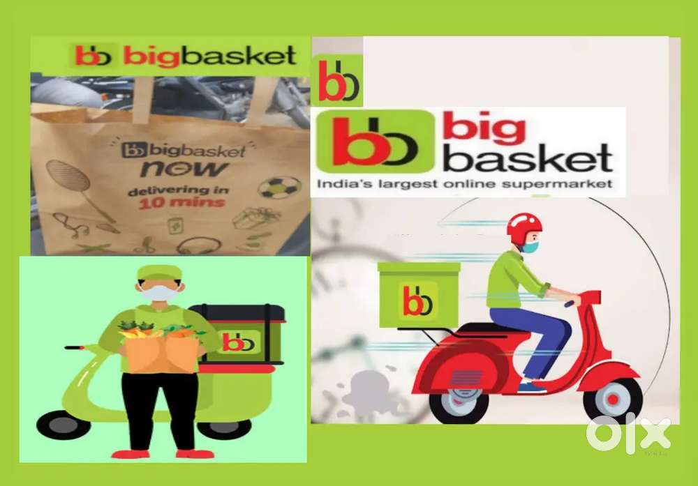 BIGBASKET GROCERY DELIVERY PARTNERS FREE JOINING