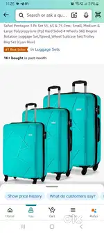 Luggage trolley bags