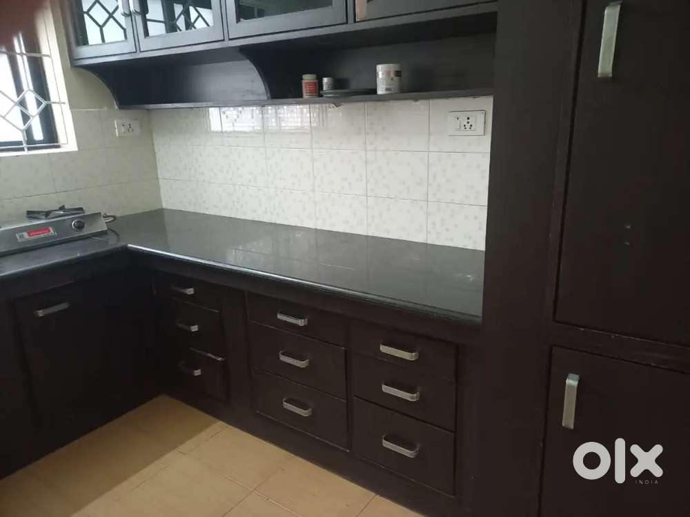 Two bed room flat near canara college