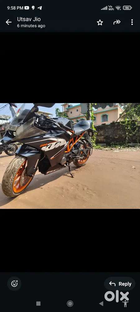 Ktm rc 200 well maintain