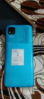 Poco c3 storage 4/64 box and charger available