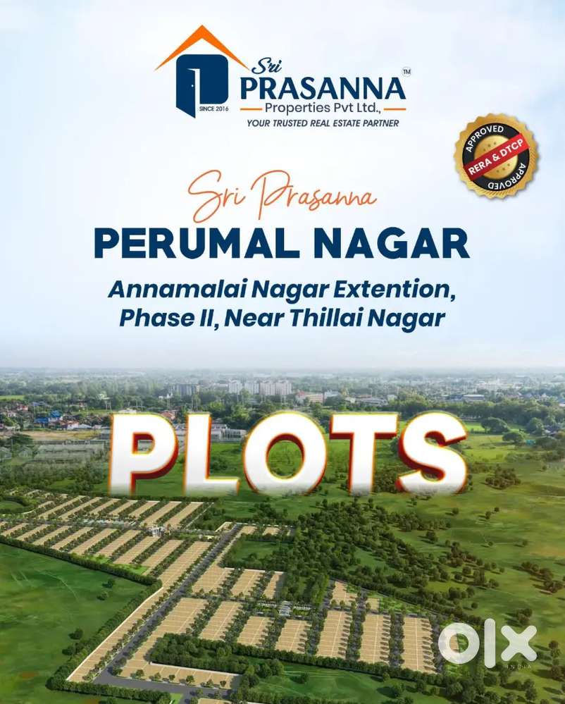 Trichy Thillainagar plots for sale