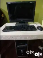 Desktop With monitor Full set Cpu