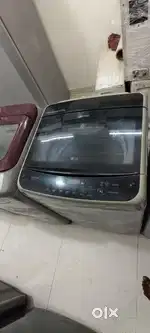LG washing machine fully automatic top load with warranty good con