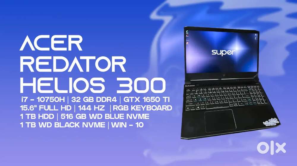 Gaming Laptop Acer predator helios 300