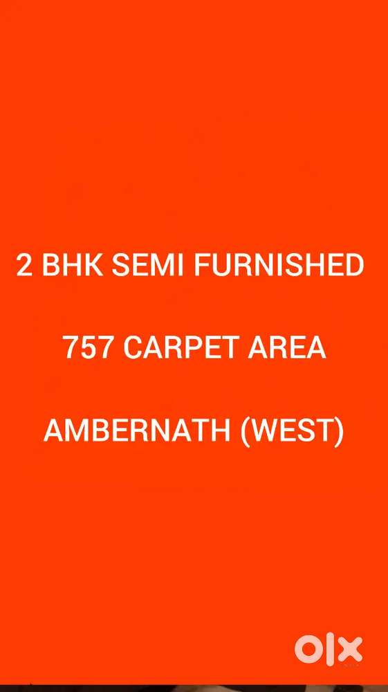 Semi furnished 2 ac, as it is as video