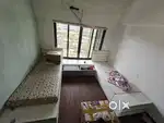 Single bed frame with storage and 6 ft mattress