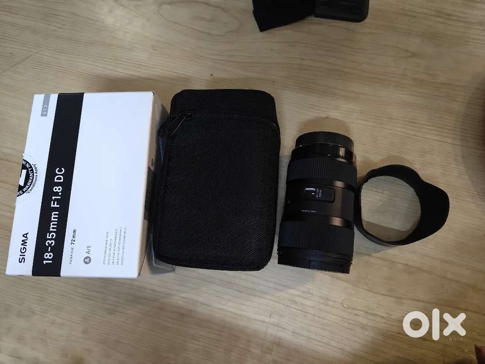 Sigma (Ef Mount) 18-35mm F1.8 DC Art Lens