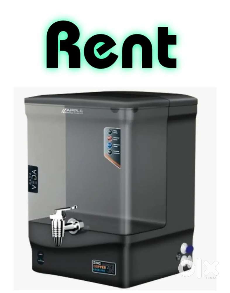 Water purifier available on rent