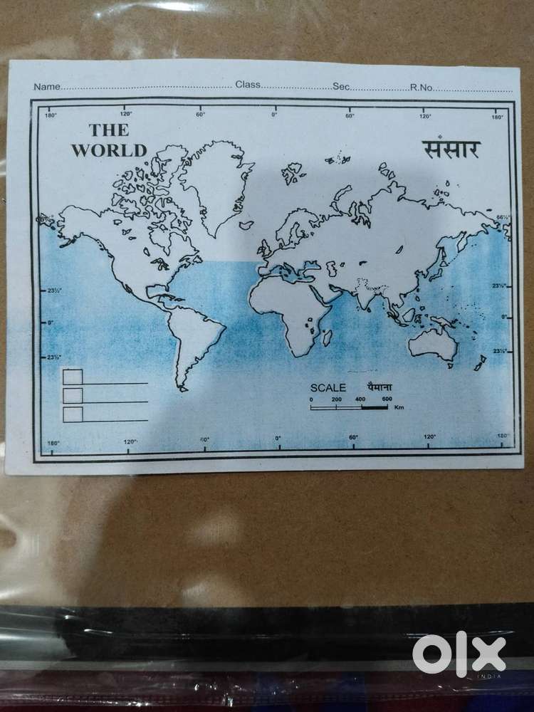 World map (physical)