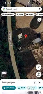 Nice land main rode front