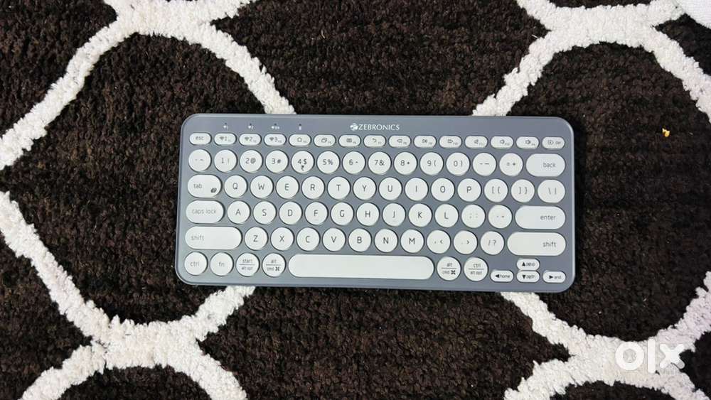 Zebronics multi device wireless rechargeable keyboard