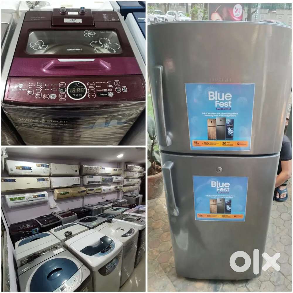 5 YEAR WARRANTY _FRIDGE WASHING MACHINE AC _FREE DELIVERY & LESS USED