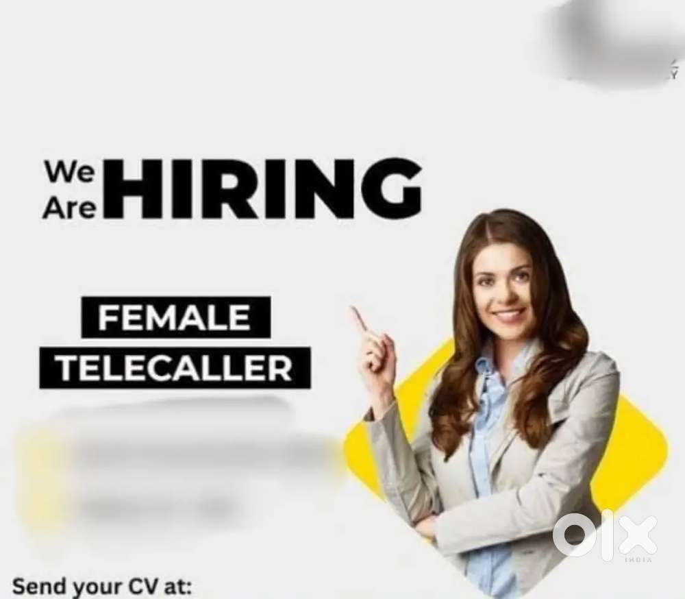 TELECALLING for females 9th class to any graduation-only needed person