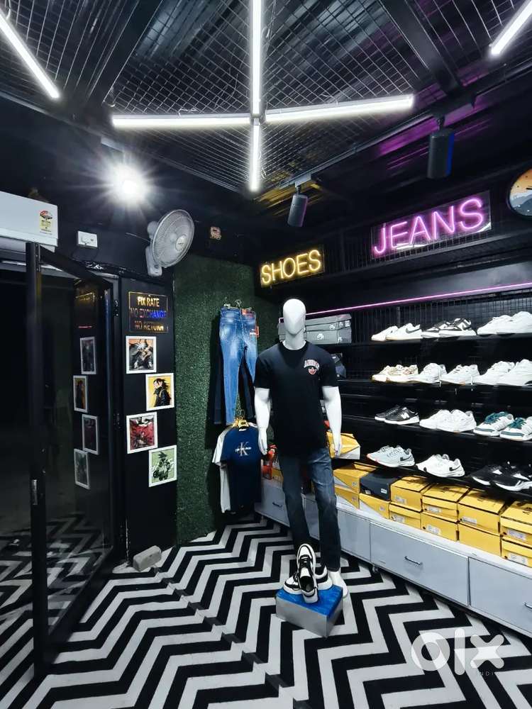 Mens wear clothes shop