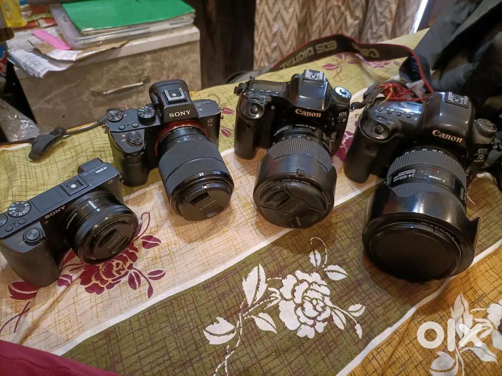 Sony m3.Canon m4.sony 6500.canon 80D