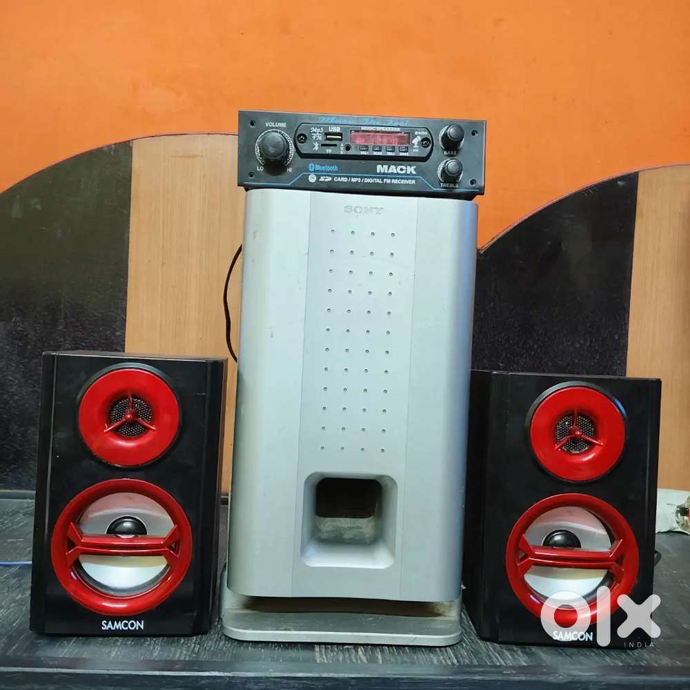 2.1 Home theater, speaker , Sub woofer, sony DAV DZ 610 DVD Player