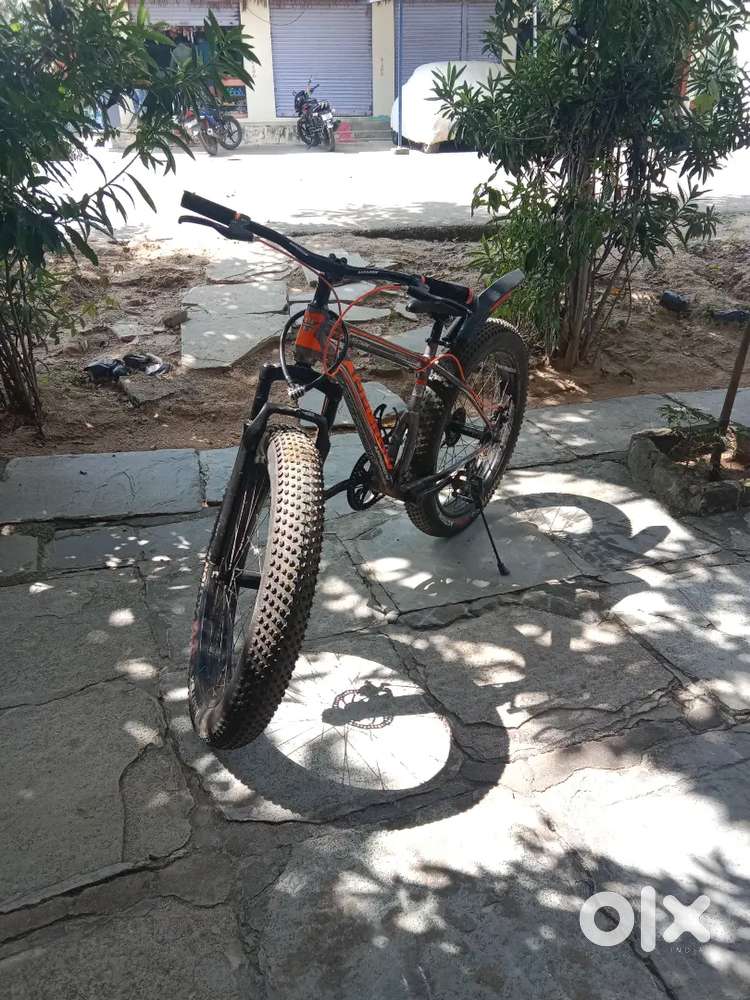 This was a fatbike  cycle