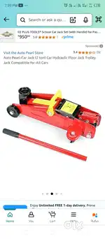 Hydraulic jack 2 ton