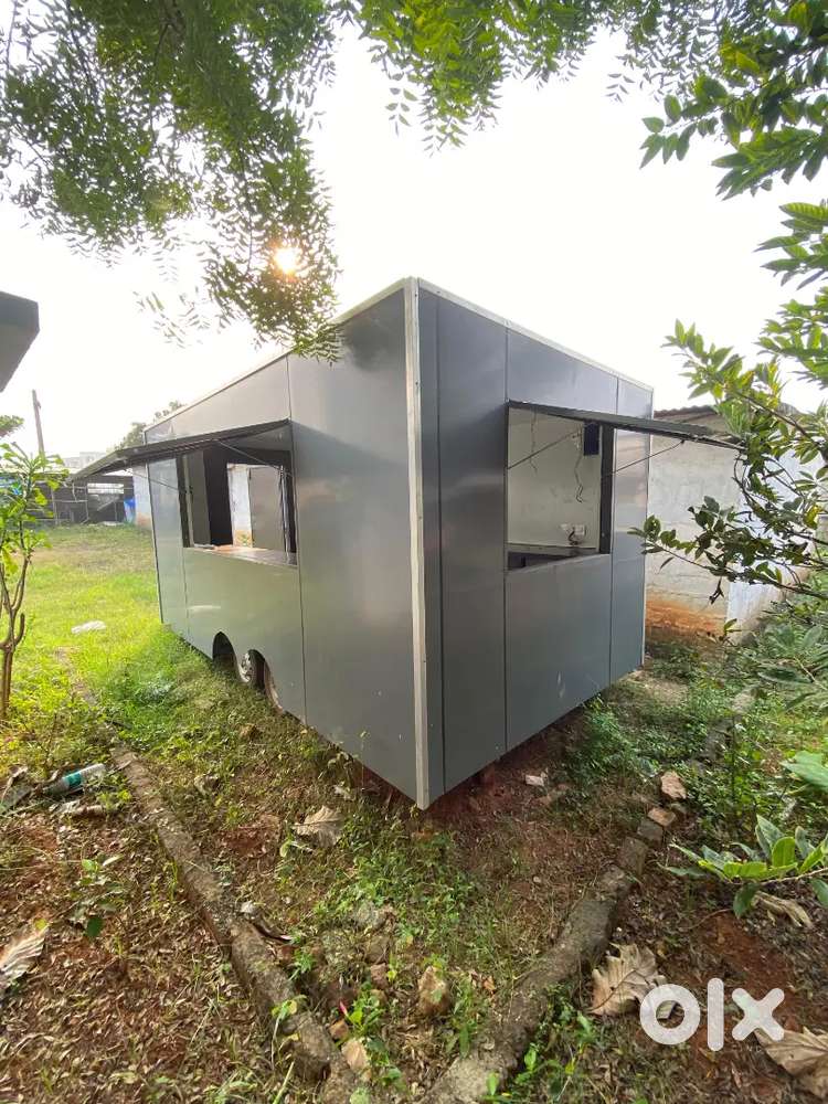 NEW FABRICATED FOOD TRAILER ON WHEELS - TOWABLE