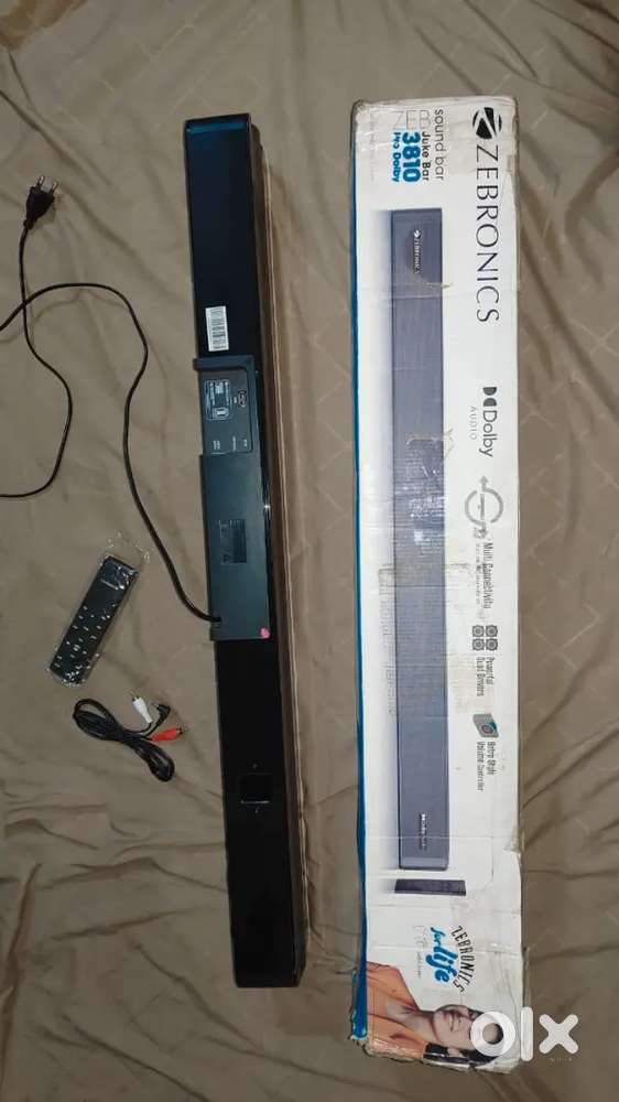 ZEBRONICS Audio Soundbar box Bluetooth